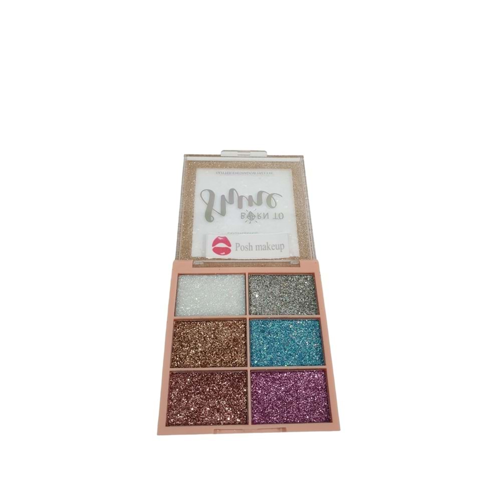 Glitter 6li Far Paleti