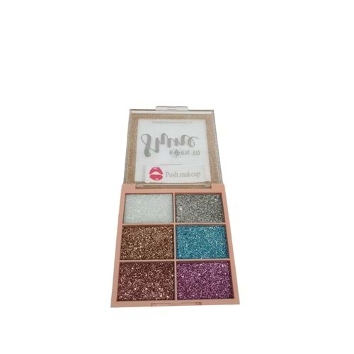 Glitter 6li Far Paleti