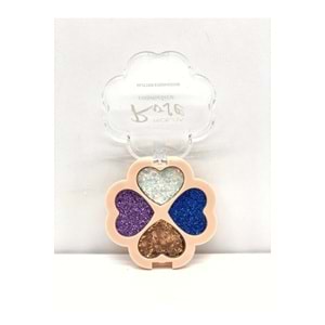 Rose 4'lü Kalpli Glitter - Glıtter Eyeshadow