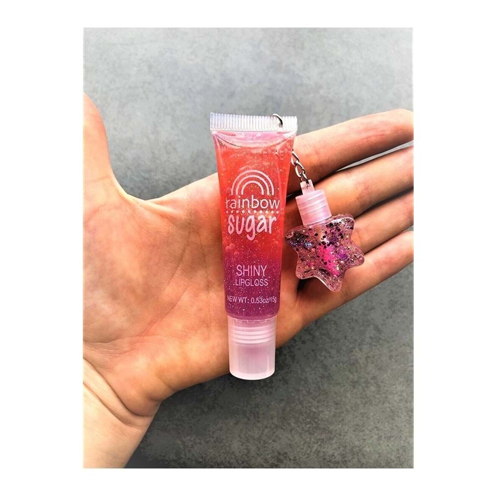 Yıldızlı 2 Li Testırlı Lip Gloos Dudak Parlatıcı
