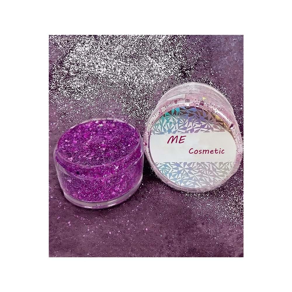 Simli Glitter Jel Yüz Ve Vücut Makyajı Parıltılı Jel