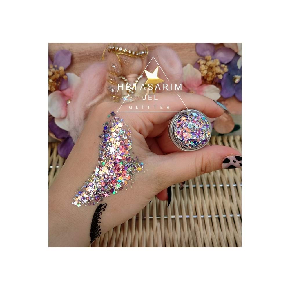 Simli Far Jel Parlak Glitter