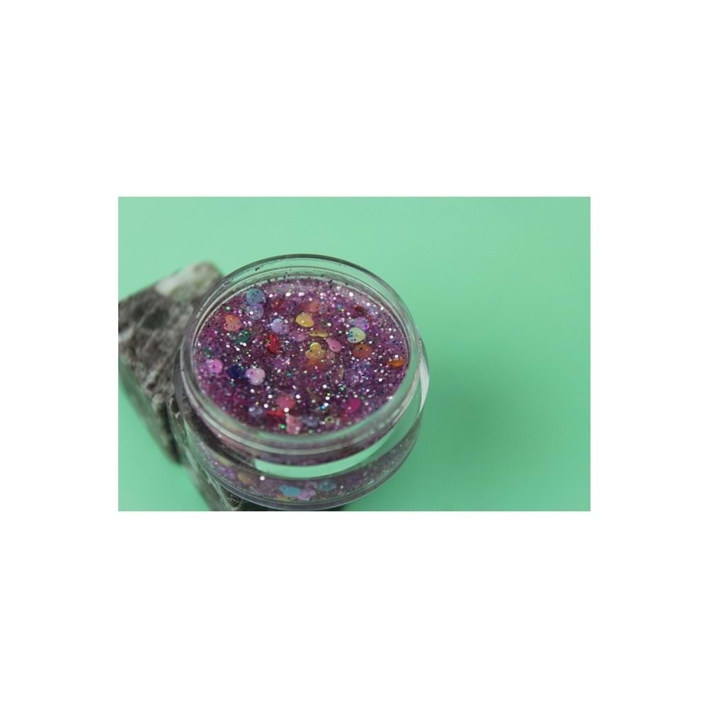Love Bombing - Jel Formlu Doğal Glitter