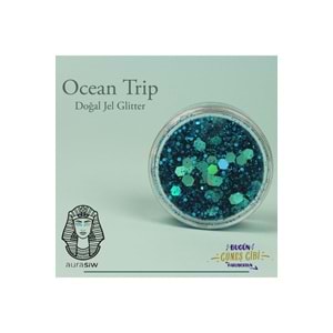 Ocean Trip - Jel Formlu Doğal Glitter