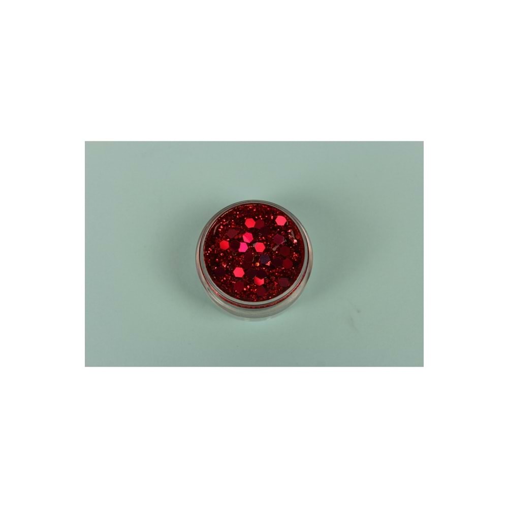 Red Cap Girl - Jel Formlu Doğal Glitter