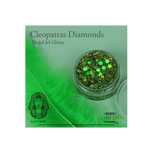Cleopatras Diamonds - Jel Formlu Doğal Glitter