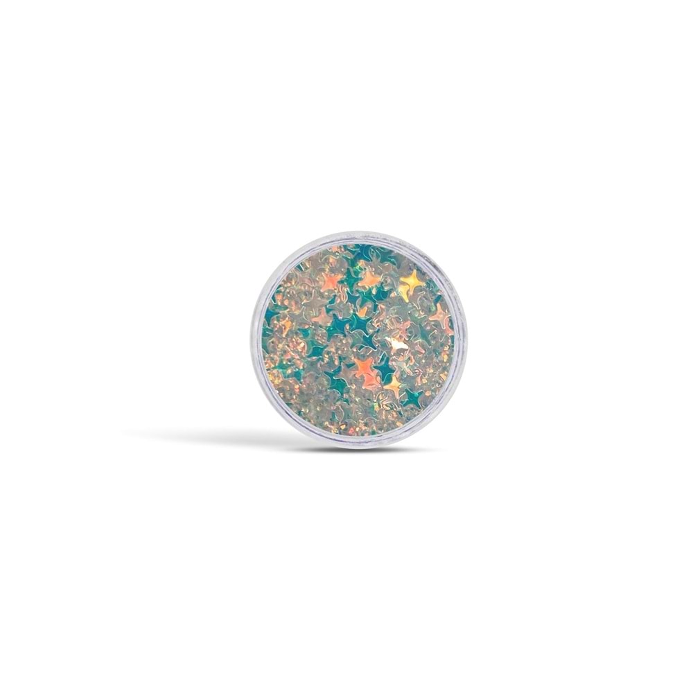 Jel Formlu Parlak Glitter -blue Space 5ml