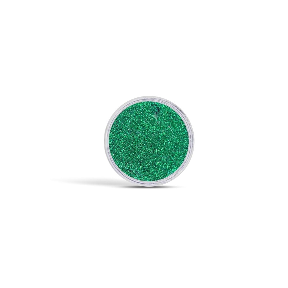 Jel Formlu Parlak Glitter - Green 5ml