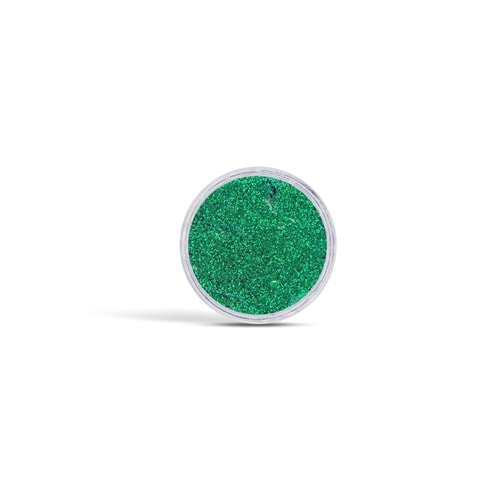 Jel Formlu Parlak Glitter - Green 5ml