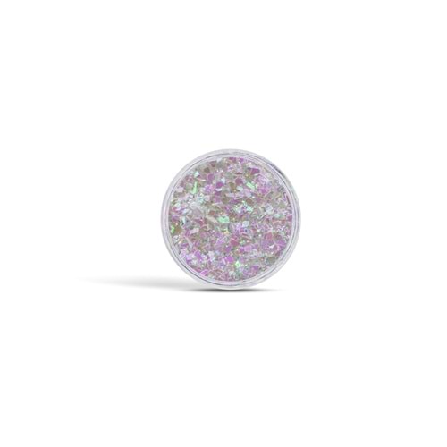 Jel Formlu Parlak Glitter - White Space