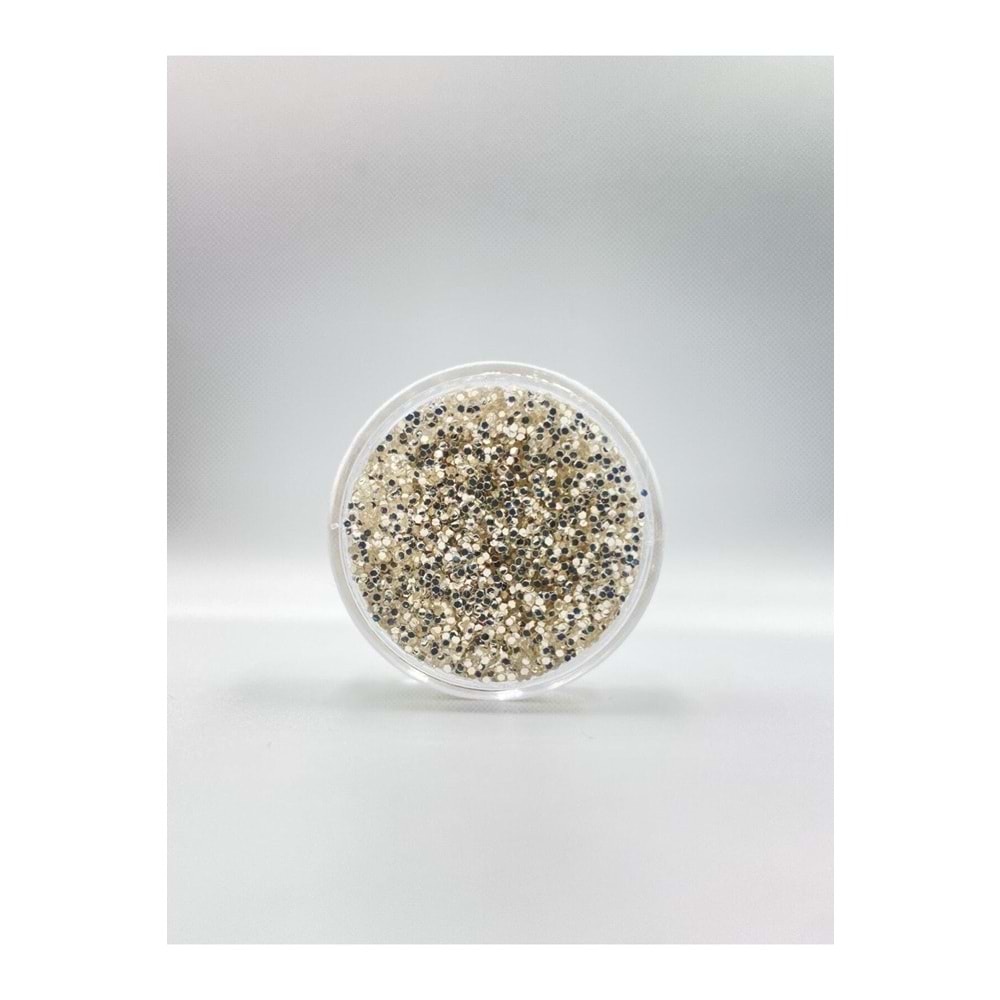 Jel Formlu Parlak Glitter - Platinum