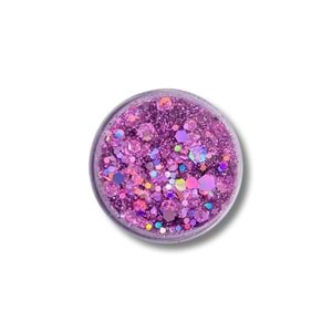 Jel Formlu Parlak Glitter Jade Pink