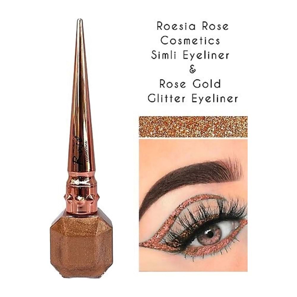 Rose Yeni Model Simli Eyeliner & Glitter Eyeliner R7257