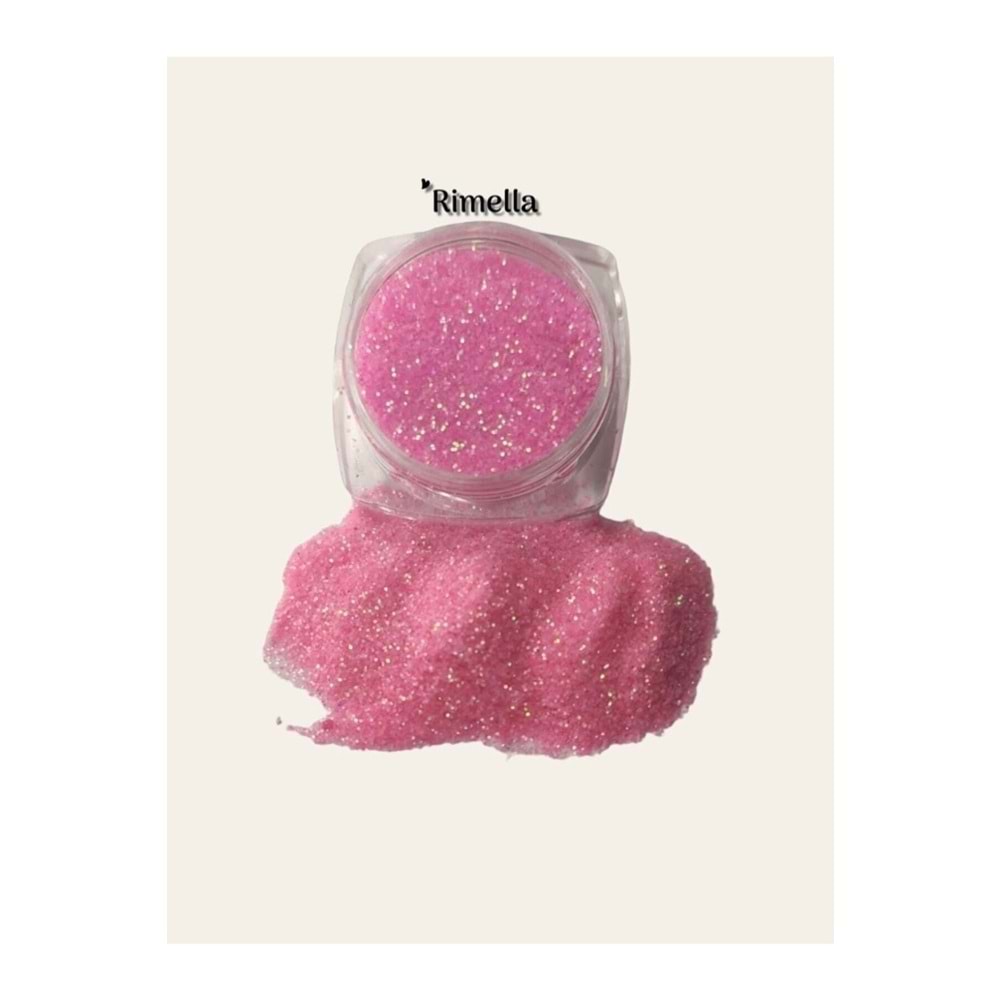 Barbie Pembe Glitter Far Simi 5 gr Nail Art Tırnak Simi Makyaj Simi