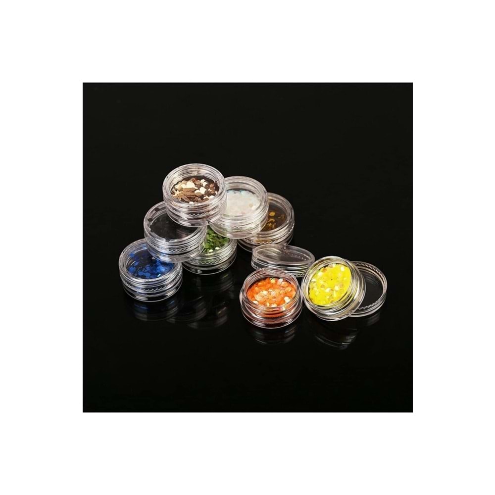 5 Ml Krem Kavanozu Kozmetik Kutusu - 50 Adet 5ml 50adet
