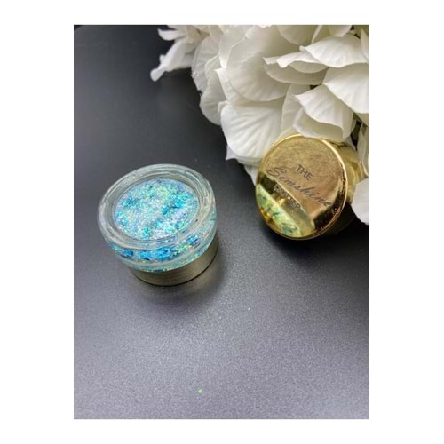 Coachella Blue Jel Glitter Göz Farı