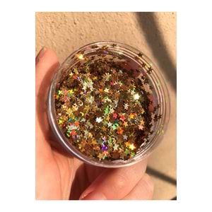 Gold Yıldız Glitter