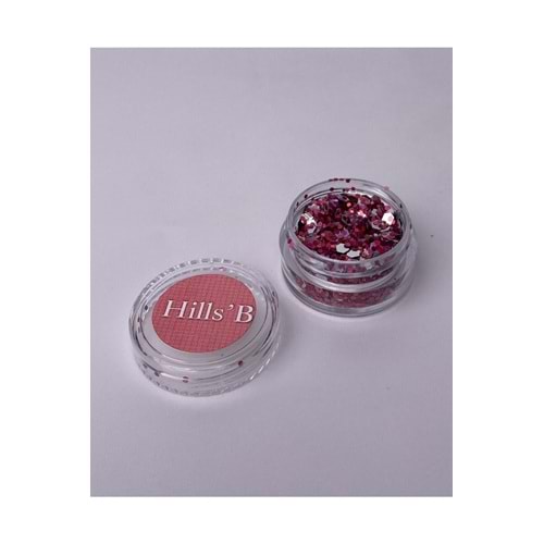 Hills’b Pink Glitter Pul 5ml/5gr