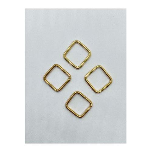 5 Adet Kare Halka Light 2cmx3mm