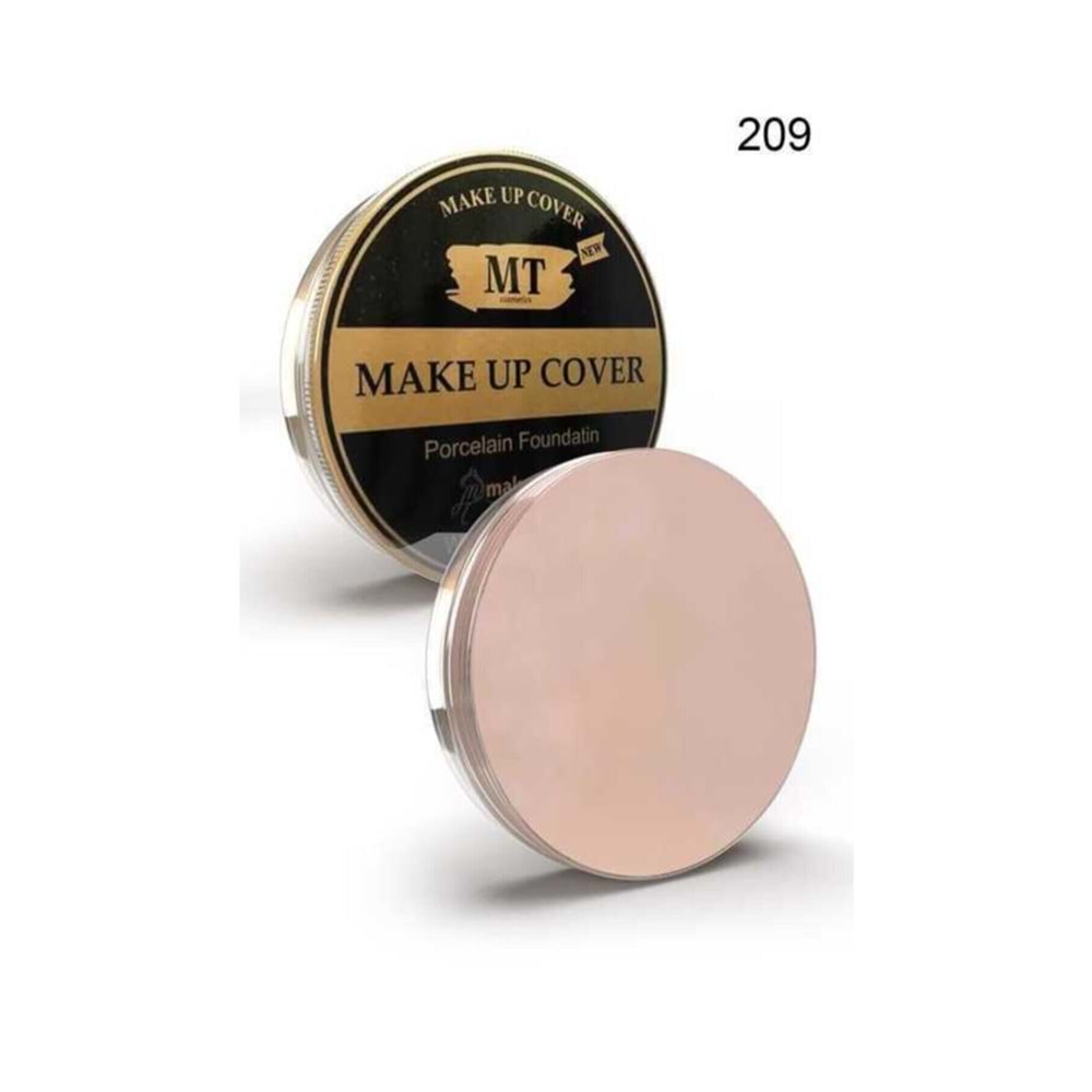 Mt Porselen Fondöten Make-up Cover 209 Açık Ton