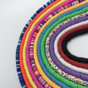13 Renk Fimo Boncuk - Takı Yapımı - Kolye Bileklik Ve Takı Yapma Boncuğu Hobi