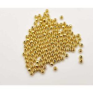 100 Adet Gold Yuvarlak Takı Yapım Ara Aparatı 5 Mm