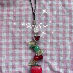 Strawberry Charm y2k coquette çilek charmı