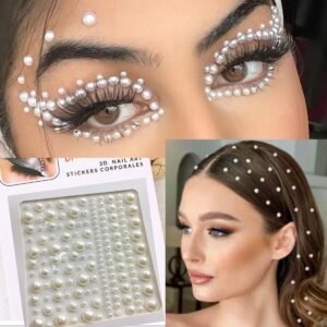 Incili Stıcker 150 Adet Saç Ve Vücut ,tırnak,yüz Taşı