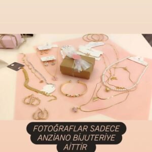 Sürpriz Gizemli Takı Kutusu ( 5 Adet Ürün Kolye Küpe Bileklik)