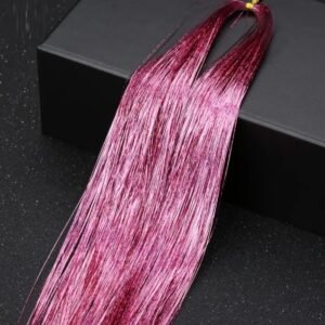 PEMBE Hair Tinsel Saç Simi - Ht10 50-55 Cm Katlı Hali 110-120 Cm Uzun Hali