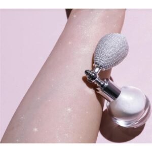 Beyaz&Silver Glitter Toz Sprey, Yüz Ve Vucut Simi Işıltılı