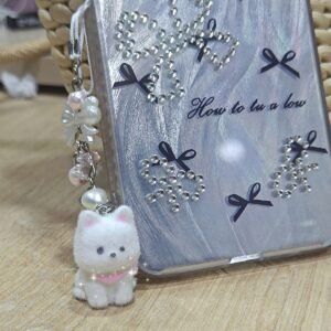 Cute dog sevimli köpek köpeksever charm anahtarlık telefon askısı hediyelik