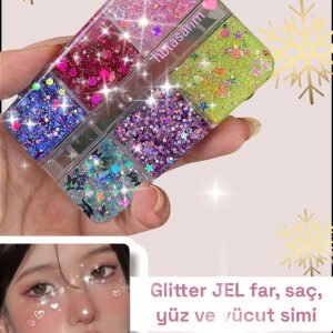 Kremsi göz farı yüz- saç ve vücut simi