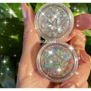 Glitter göz farı yüz saç ve vücut simi