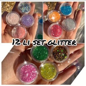 Glitter göz farı yüz -saç ve vücut simi