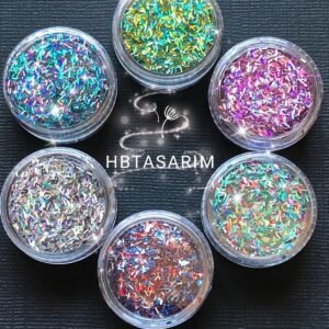 Glitter 6lı far set