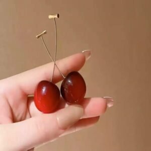 Kadın Küpe Trend Kiraz Küpe