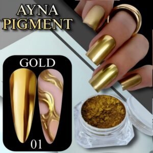 TIRNAK AYNA KROM TOZU GOLD(ALTIN)