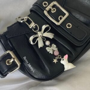 Candy Baby Rabbit Tavşan Fairycore Coquette Çanta Charmı Anahtarlık