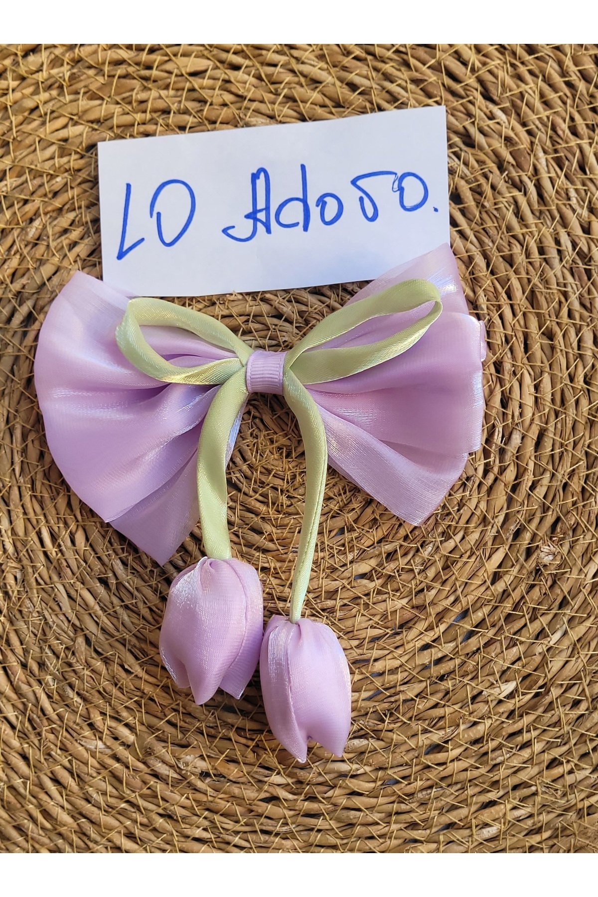 LALE Toka 1 Adet Yaz Çiçek Tokası Nisan Tokası Lale Trend Toka Kore Tarzı Toka - Görsel 3