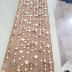 10 adet deniz kabuklu karakterli saç boncuk aksesuar