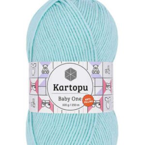Baby One k578 Su Yeşili Tüylenmeyen Örgü İpi