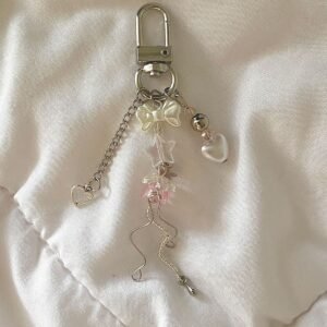 Pink Jellyfish y2k Coquette Anahtarlık