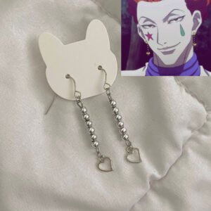 Hisoka İlhamlı y2k Fairycore Anime Küpe