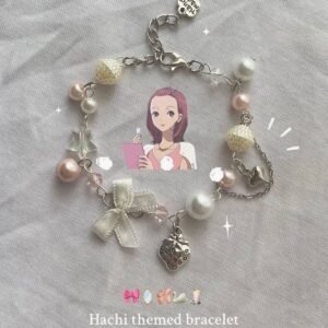 Hachi Temalı y2k Coquette Bileklik