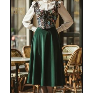 Balenli vintage tasarım büstiyer
