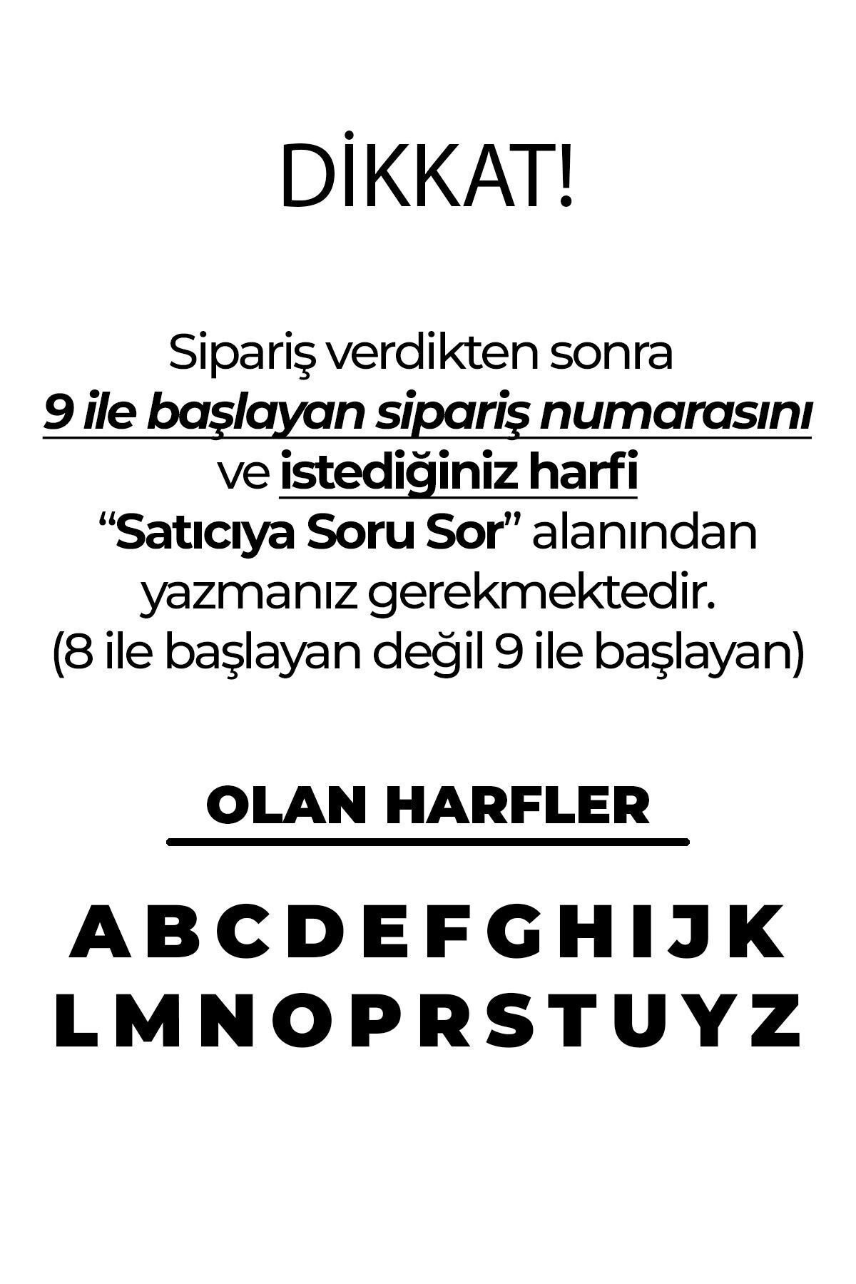 Altın Kaplama Özel Harfli Kişiselleştirilebilir Balon Kolye - Görsel 3