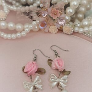 Fiyonk küpe y2k Fairycore küpe pinky