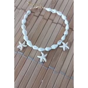 Deniz Kabuğu Deniz Yıldızlı Halhal