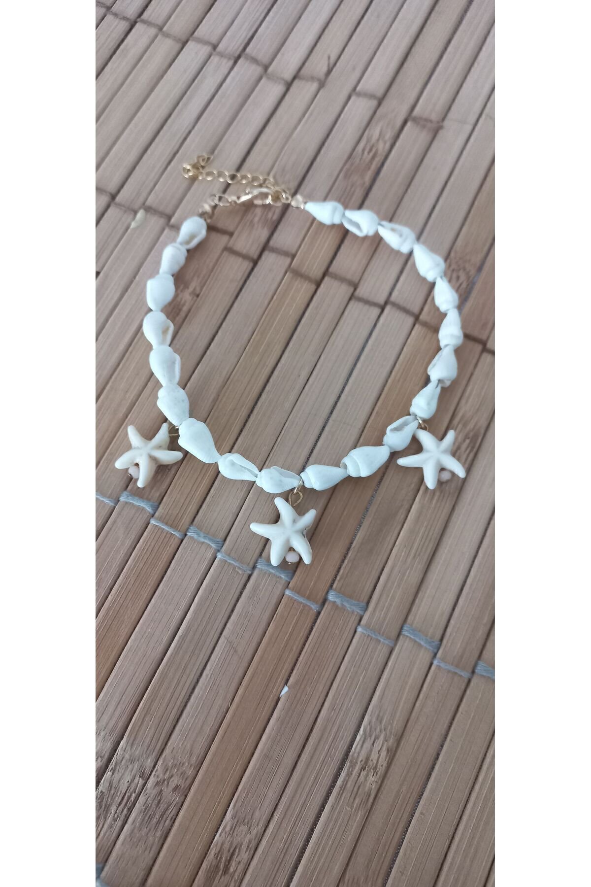 Deniz Kabuğu Deniz Yıldızlı Halhal